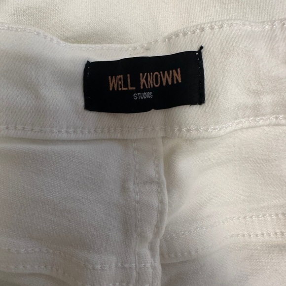 Well Known Studios The Dean Street Slim Fit Jeans White 32 - Picture 10 of 14